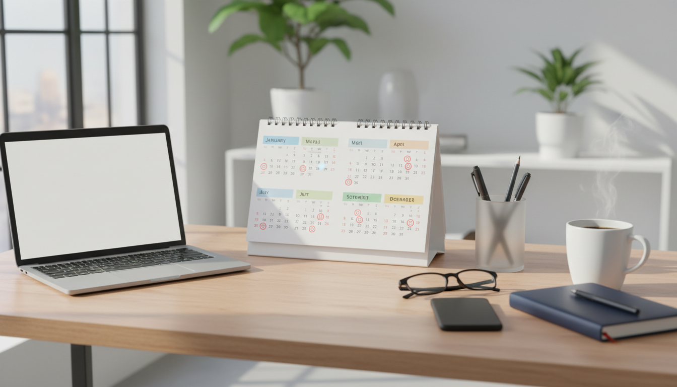 découvrez le calendrier fiscal 2026 avec toutes les dates clés à retenir pour vos déclarations et paiements d'impôts. ne manquez aucune échéance importante !